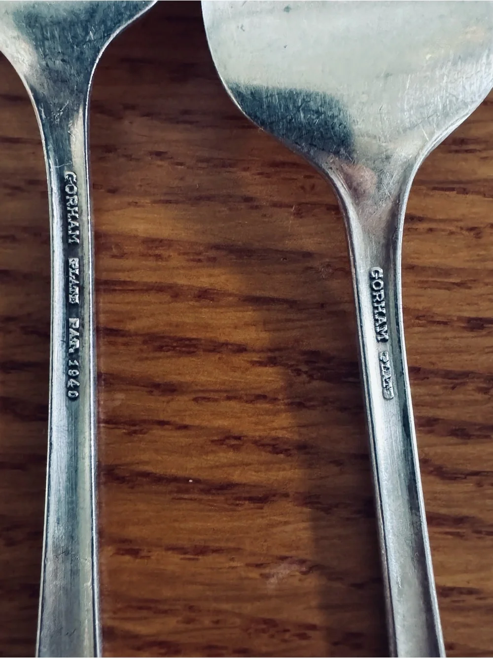Vintage Gorham Silver Plated Flatware Invitation 1940 Set Knives 13 pieces